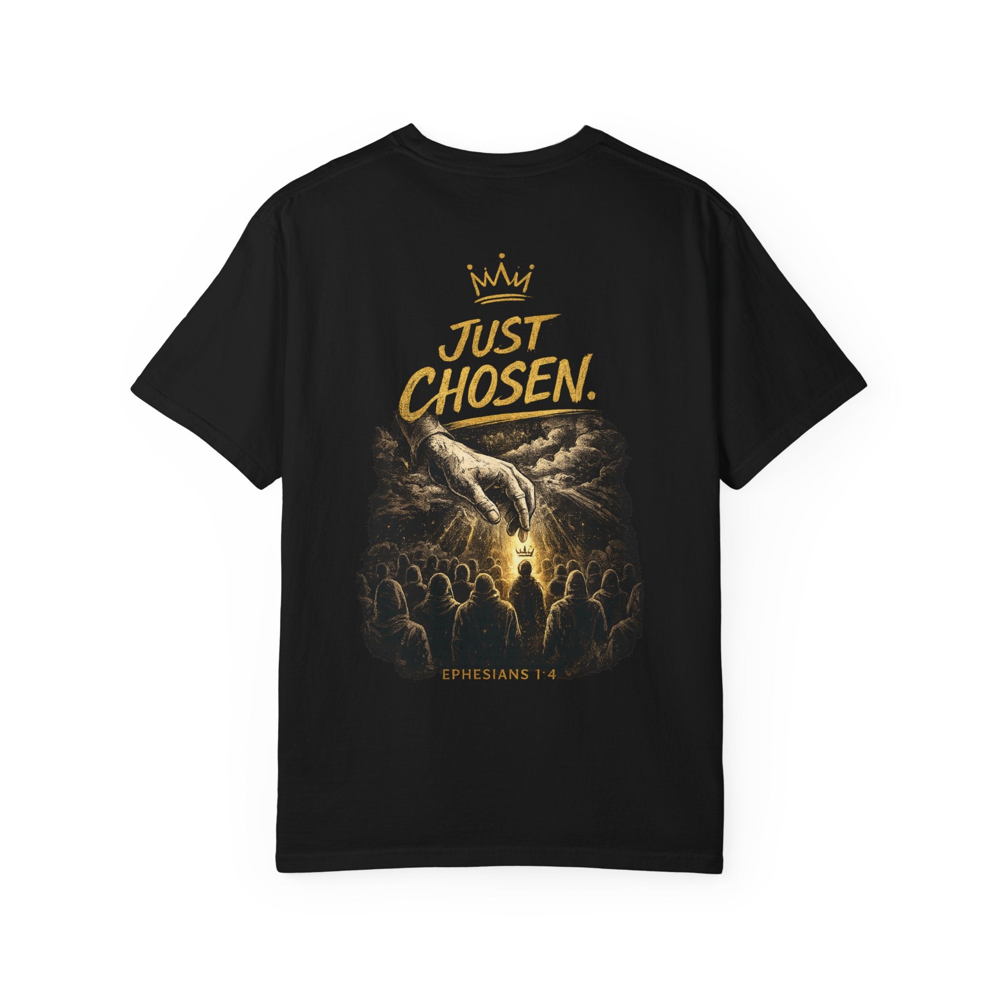 Not Lucky. Just Chosen.™ Christian Streetwear Tee | Chosen Vibes