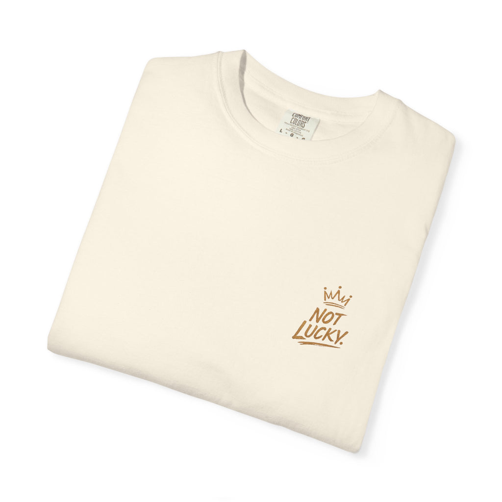 Not Lucky. Just Chosen.™ Christian Streetwear Tee | Chosen Vibes