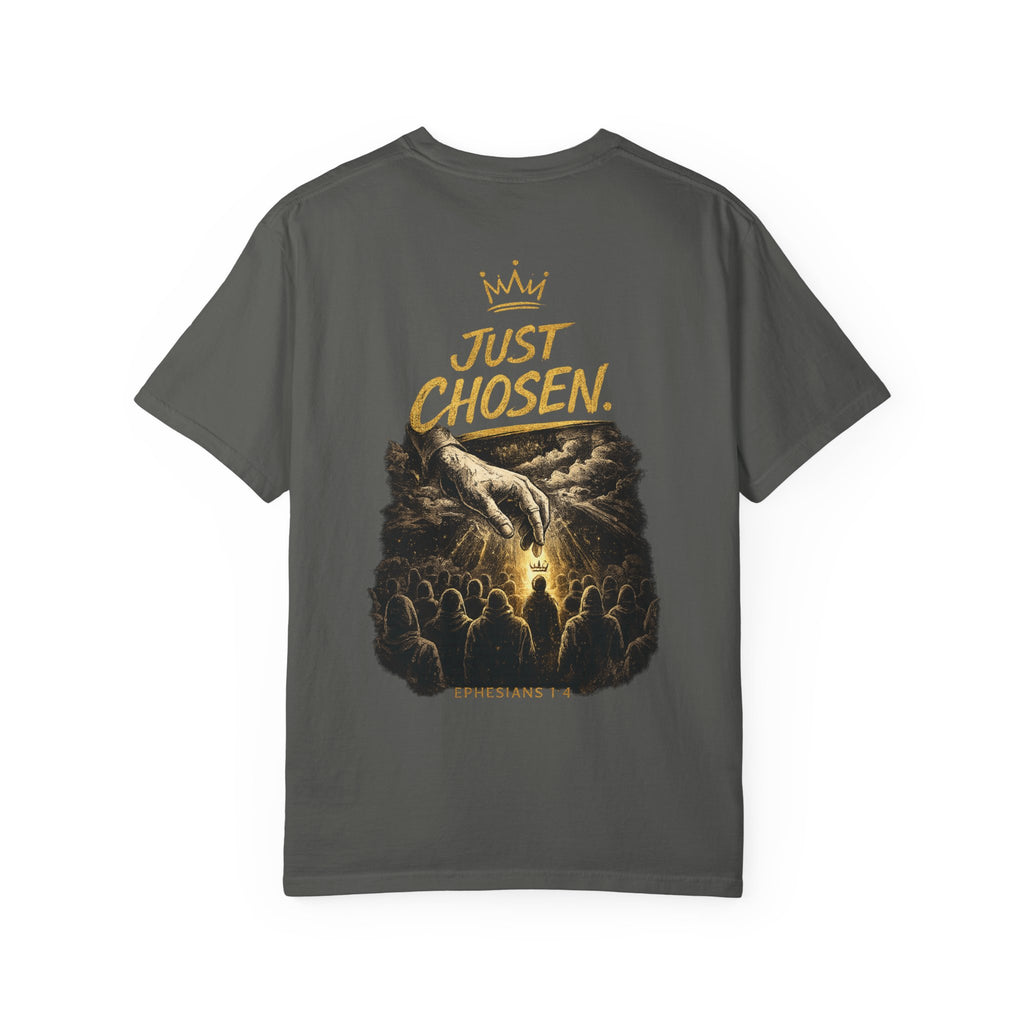 Not Lucky. Just Chosen.™ Christian Streetwear Tee | Chosen Vibes