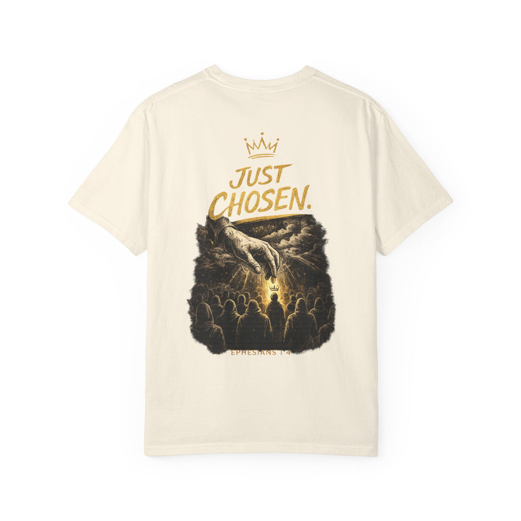 Not Lucky. Just Chosen.™ Christian Streetwear Tee | Chosen Vibes